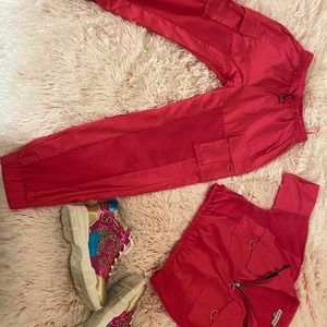 3 piece jumpsuit and shoes